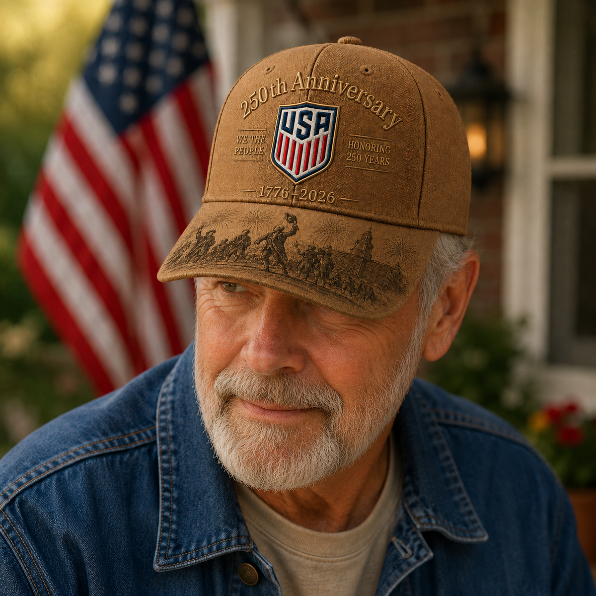USA 250th Commemorative Cap – 1776–2026 Limited Edition Patriotic Baseball Hat