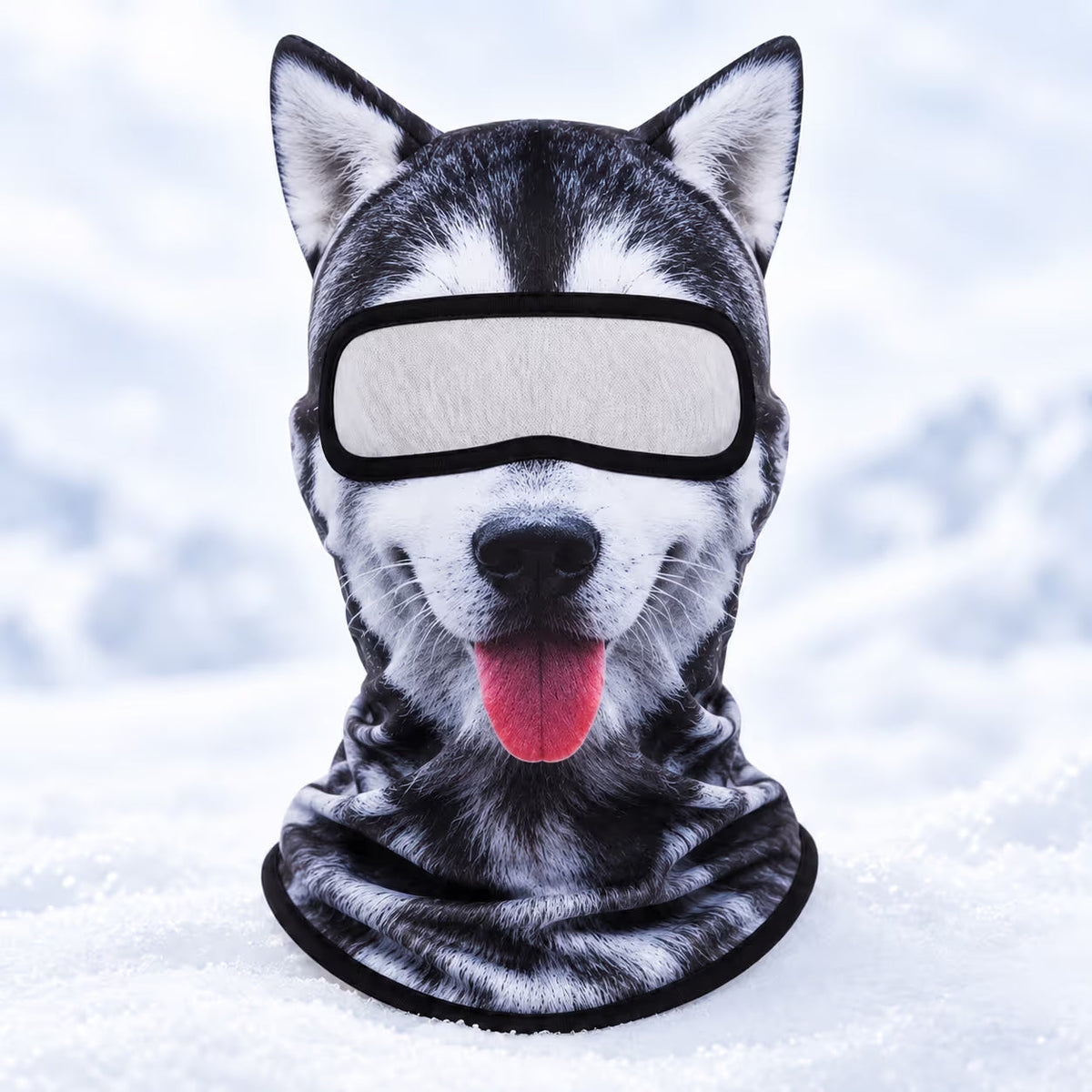 ๐ฑ 3D Cat Ski Balaclava โ Eye-Catching Animal Face Mask for Outdoor Fun!