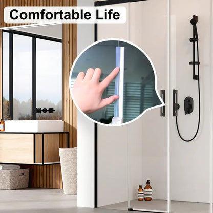 6.4Ft Door Weather Stripping | Adhesive Draft Stopper Seal Strip for Doors, Windows & Shower Doors