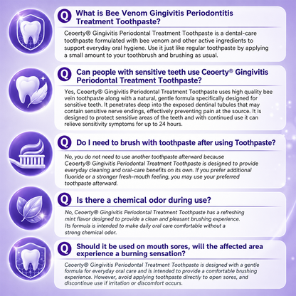 Borsyn® Gingivitis Periodontal Treatment Toothpaste