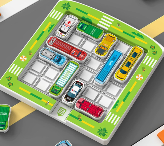 Magnetic Car Puzzle Toy for Kids – Creative STEM Building & Learning Set