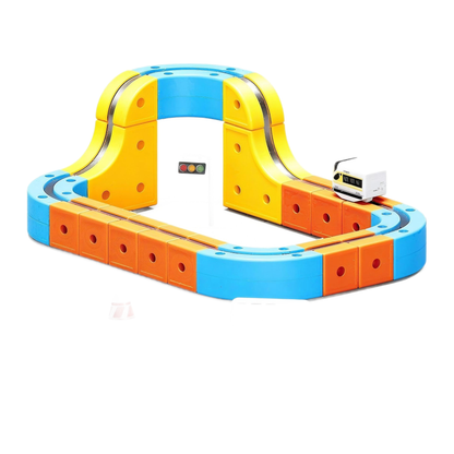 Electric Magnetic High-Speed Train Building Set – STEM Educational Toy for Kids