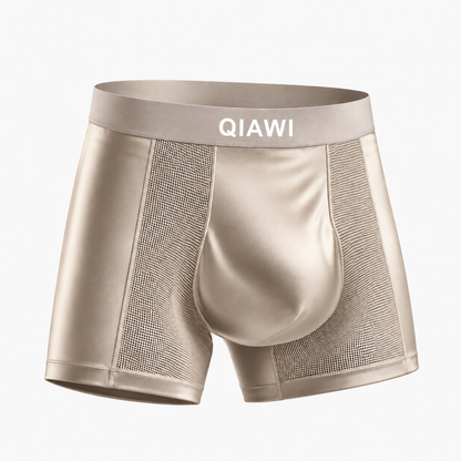 2026 UPGRADED - 60% OFF 🔥QIAWI Premium Leakproof Bamboo Ice Silk Boxer