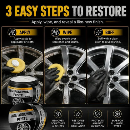🥳2026 HOT SALE💞50K+ SOLD!✨All-in-One Wheel Care & Restoration Paste