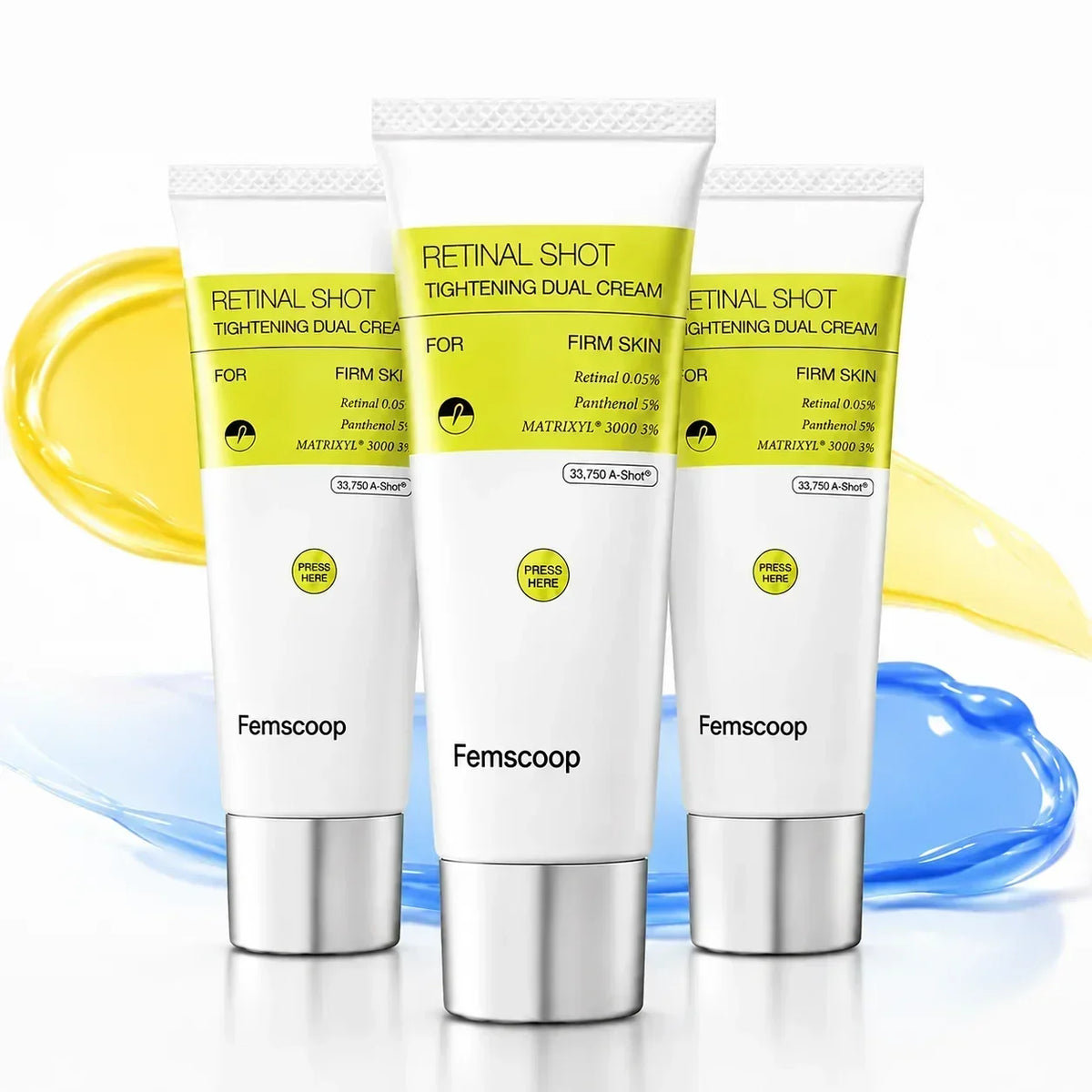 Erase Stubborn Wrinkles & Firm Sagging Skin—Without the Irritation: Femscoop Vita-A Retinal Dual Cream