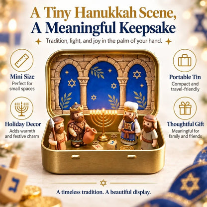 ✨ Mini Nativity Scene Set – A Tiny Christmas Keepsake Full of Faith & Love