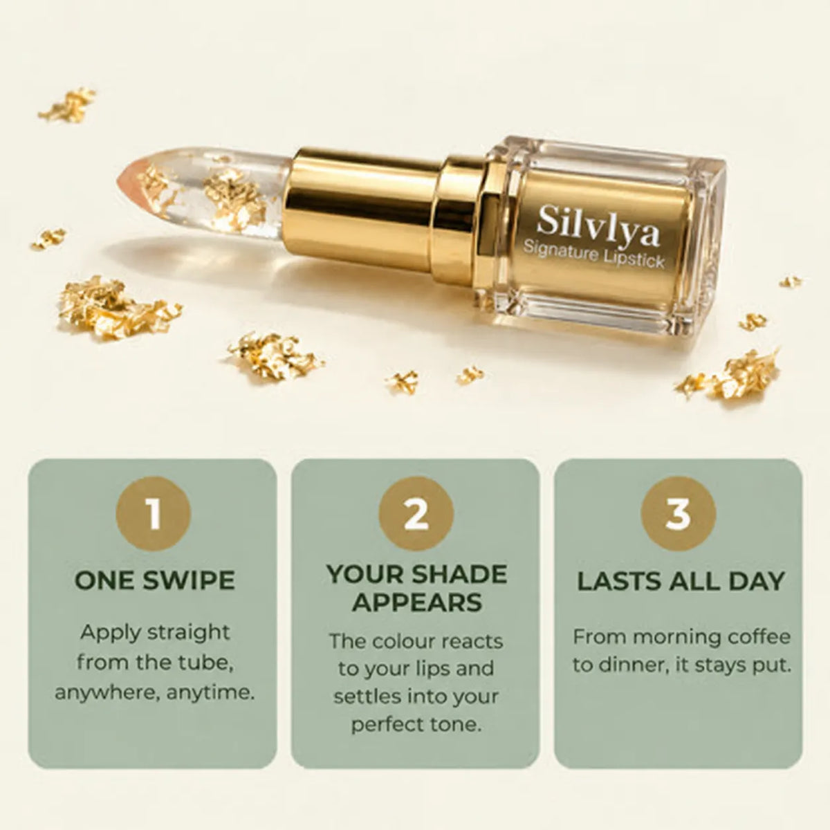 Silvlya™ Color-Changing Magic Lipstick - The Perfect Gift for Her