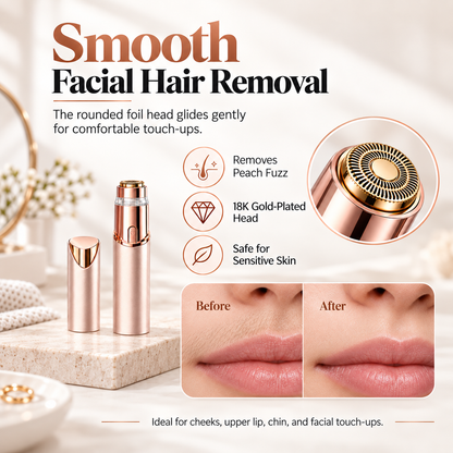 Upgraded 2-in-1 Brow & Body Hair Trimmer