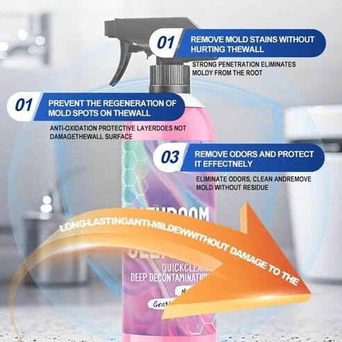 ⭐ Bathroom Cleaner: Sparkle in Seconds, No Harsh Fumes