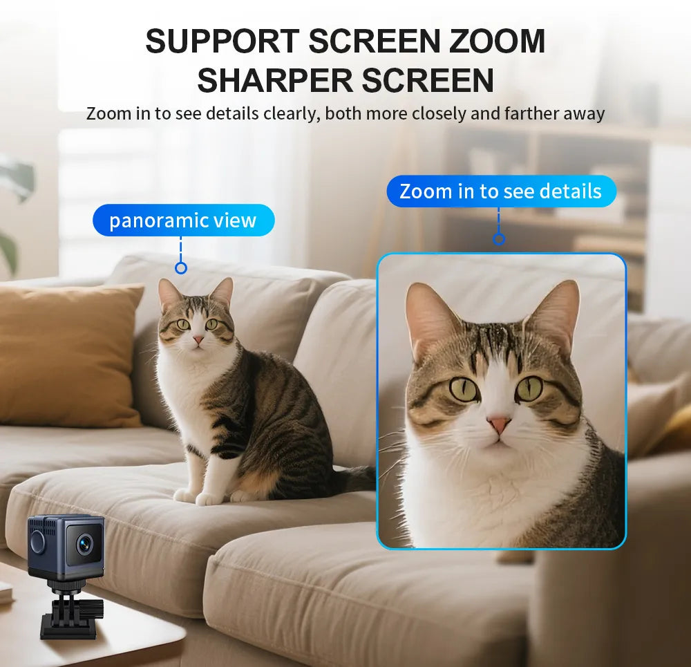 📶 Smart WiFi Security Camera – 1080P HD, 🌙 Night Vision & 🚨 Motion Detection