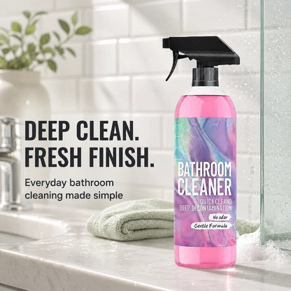⭐ Bathroom Cleaner: Sparkle in Seconds, No Harsh Fumes