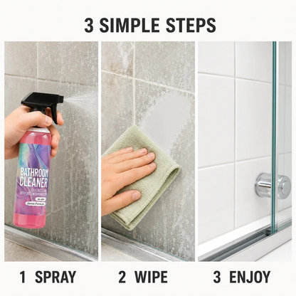 ⭐ Bathroom Cleaner: Sparkle in Seconds, No Harsh Fumes