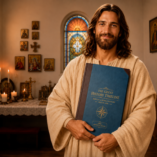 Synchronological History Chart – 6,000 Years of Biblical & World Events in One Fold-Out Timeline
