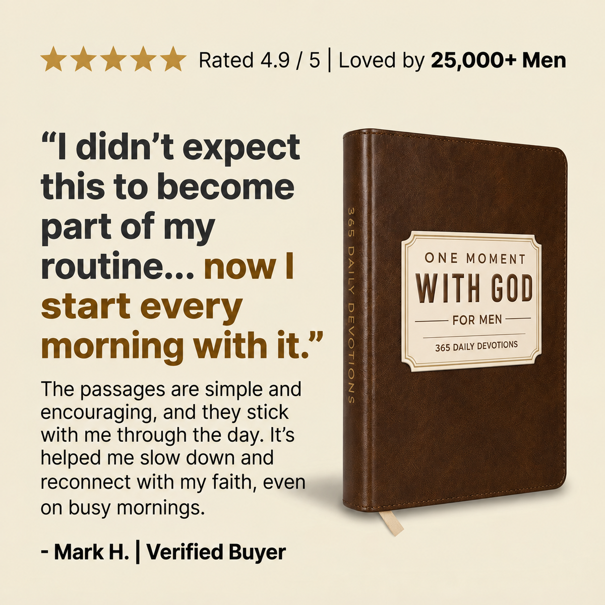 One Moment With God For Men/Women - 365 Daily Devotions