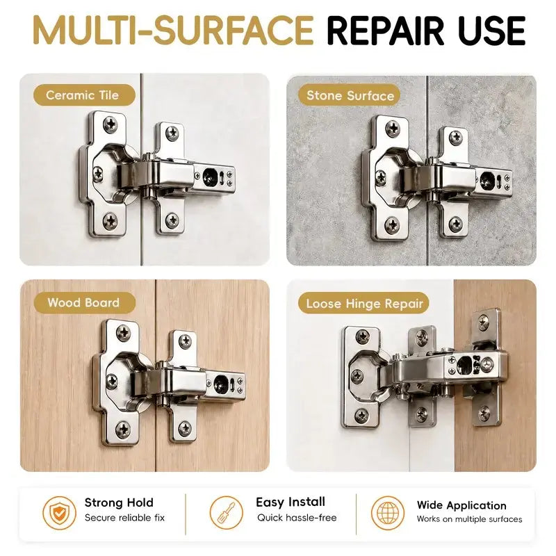 🔥 Heavy Duty Hinge Repair Kit For Loose & Stripped Screws