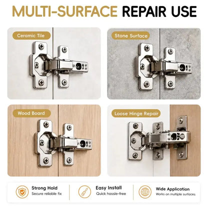 🔥 Heavy Duty Hinge Repair Kit For Loose & Stripped Screws