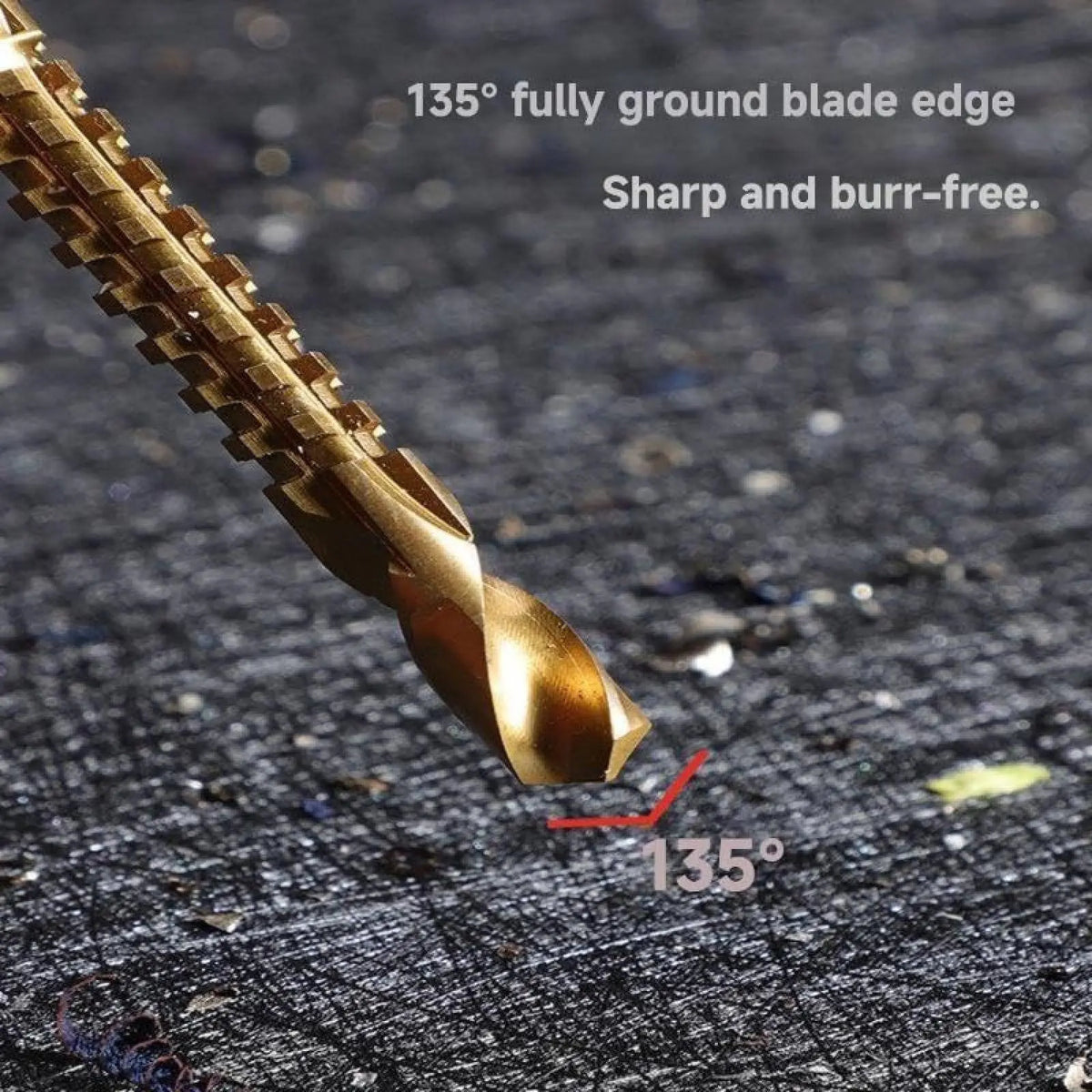 6-Piece All-in-One Drill & Cutting Bit Set – Drill, Widen & Shape With Ease