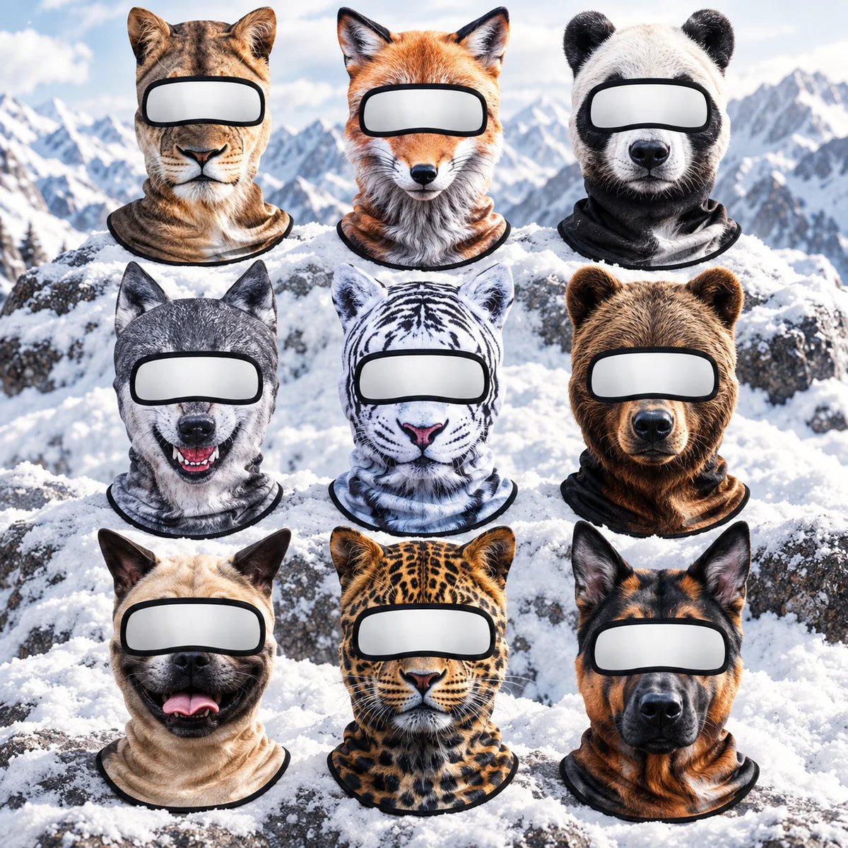 WildFace™ Funny Animal Mask