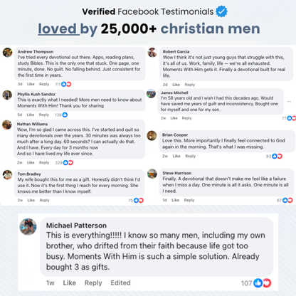 One Moment With God For Men/Women - 365 Daily Devotions