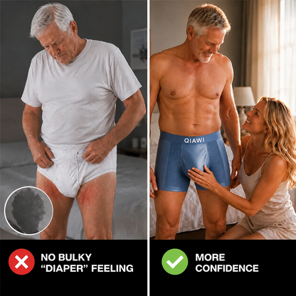2026 UPGRADED - 60% OFF 🔥QIAWI Premium Leakproof Bamboo Ice Silk Boxer
