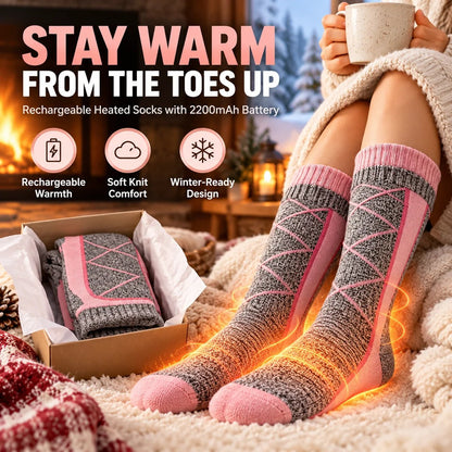 Silvlya Heated Socks – Say Goodbye to Cold Feet in Minutes