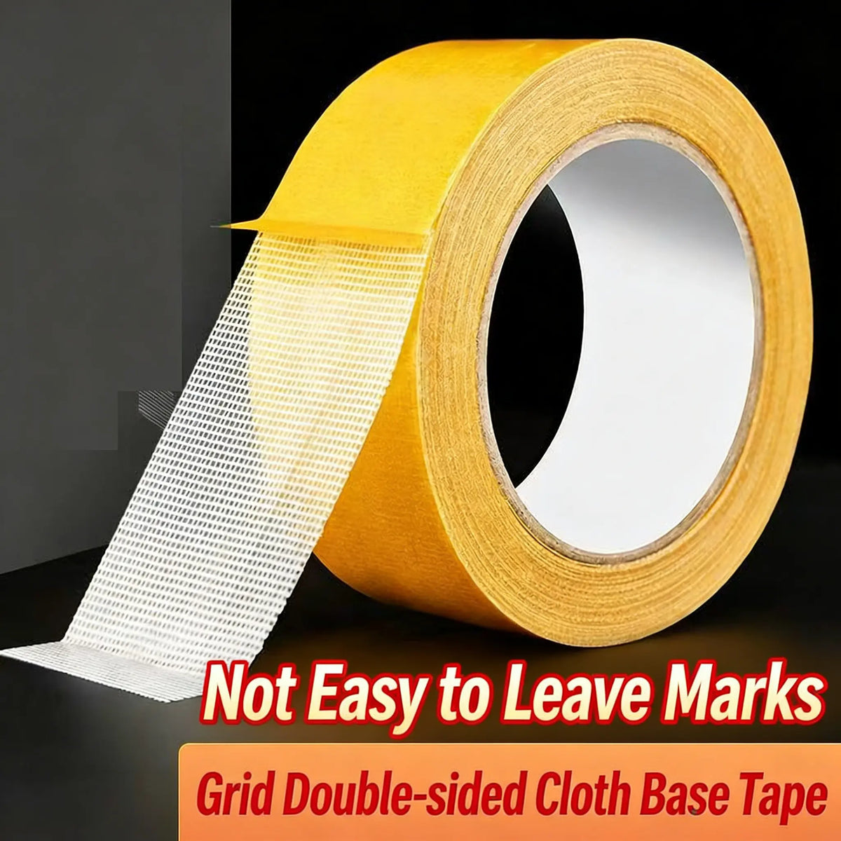 💪 Heavy-Duty Adhesive Tape That Makes Home Organization Easier, Removable No Residue