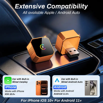 NEW ARRIVAL🚗  Plug-and-Play Wireless CarPlay Adapter for All Compatible Vehicles 🔌