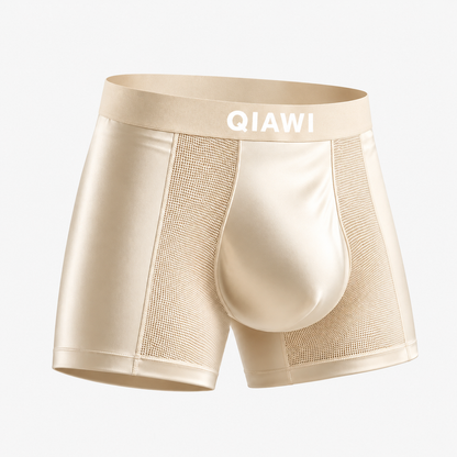 2026 UPGRADED - 60% OFF 🔥QIAWI Premium Leakproof Bamboo Ice Silk Boxer
