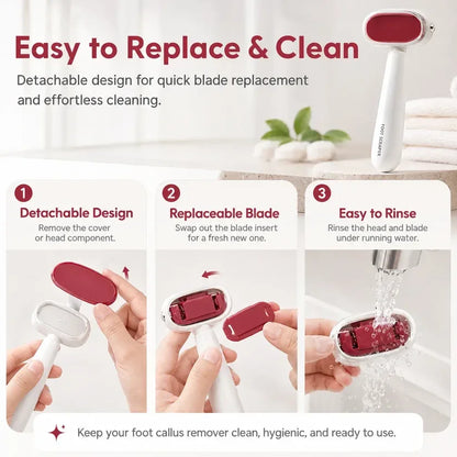 🦶 Avelynis 2-in-1 Callus Remover | Get Sandal-Ready Feet Without the Salon