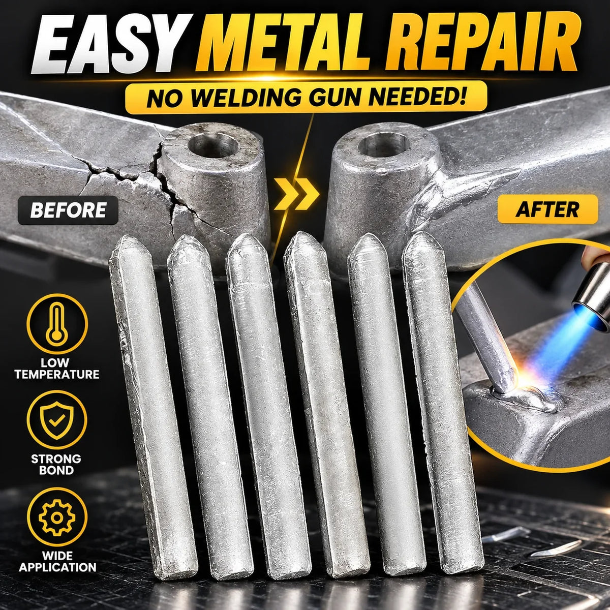 🔥NEW Low Temperature Universal Welding Rod