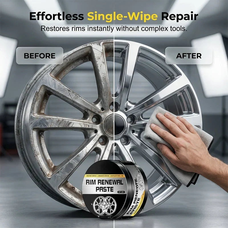 🥳2026 HOT SALE💞50K+ SOLD!✨All-in-One Wheel Care & Restoration Paste