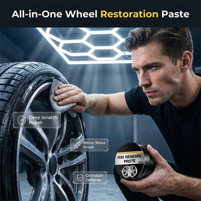 🥳2026 HOT SALE💞50K+ SOLD!✨All-in-One Wheel Care & Restoration Paste