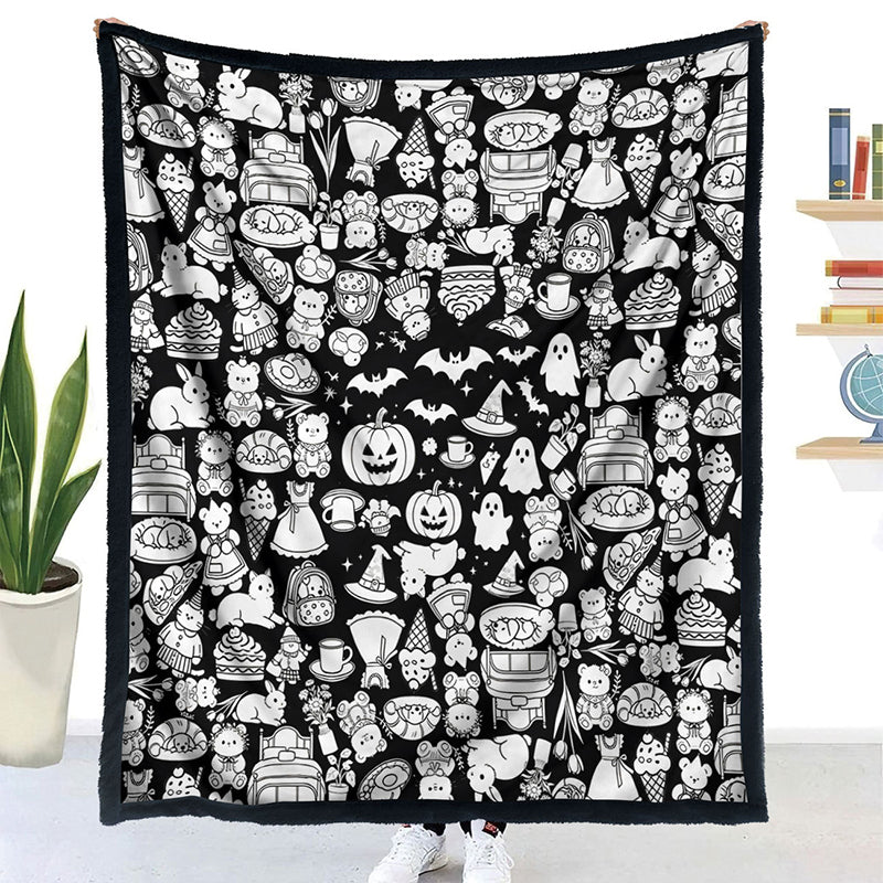 ✨Last Day 49% OFF🎨Family DIY Coloring Blanket for All Ages-Perfect Gift For Family & Friends🎁）